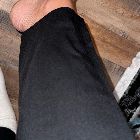 Gucci Black Laine Wool Cropped Trouser Pants Used Mid Rise Straight Size 25 - Picture 11 of 11